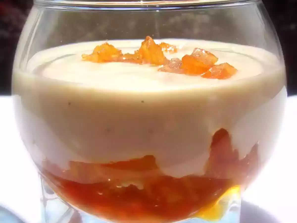 Yogurt de foie gras con manzana caramelizada - foto 2