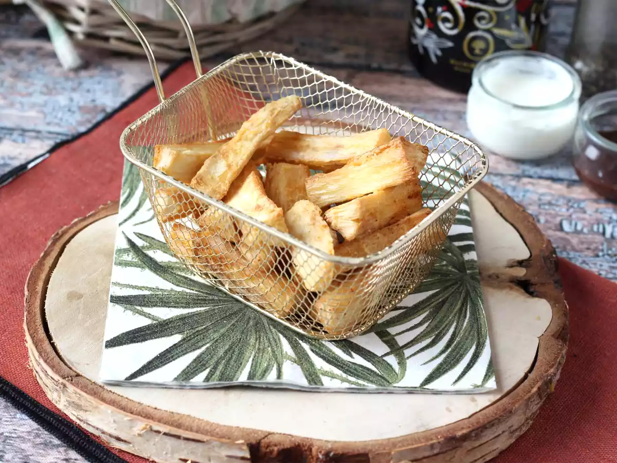 Yuca frita en freidora de aire: un aperitivo crujiente y saludable - foto 5