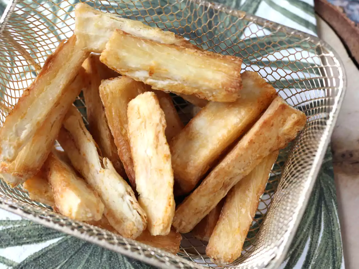 Yuca frita en freidora de aire: un aperitivo crujiente y saludable - foto 2