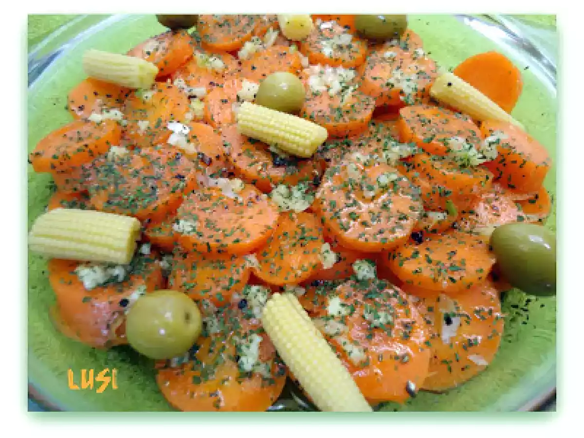 Zanahorias aliñadas - foto 2