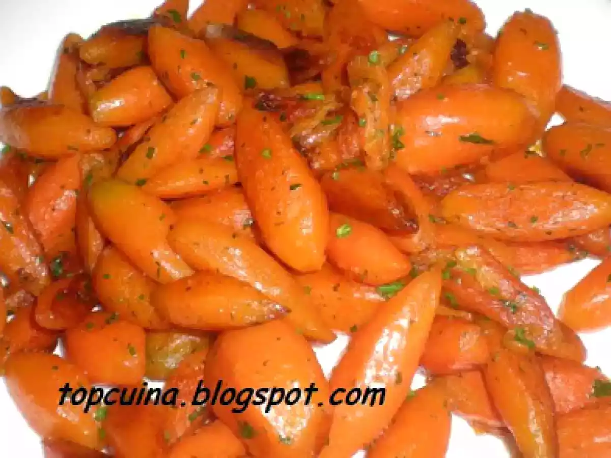 ZANAHORIAS GLASEADAS.