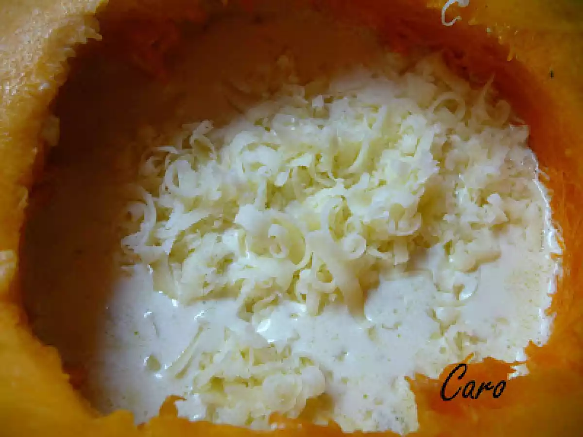 Zapallo a la crema con champiñones - foto 5