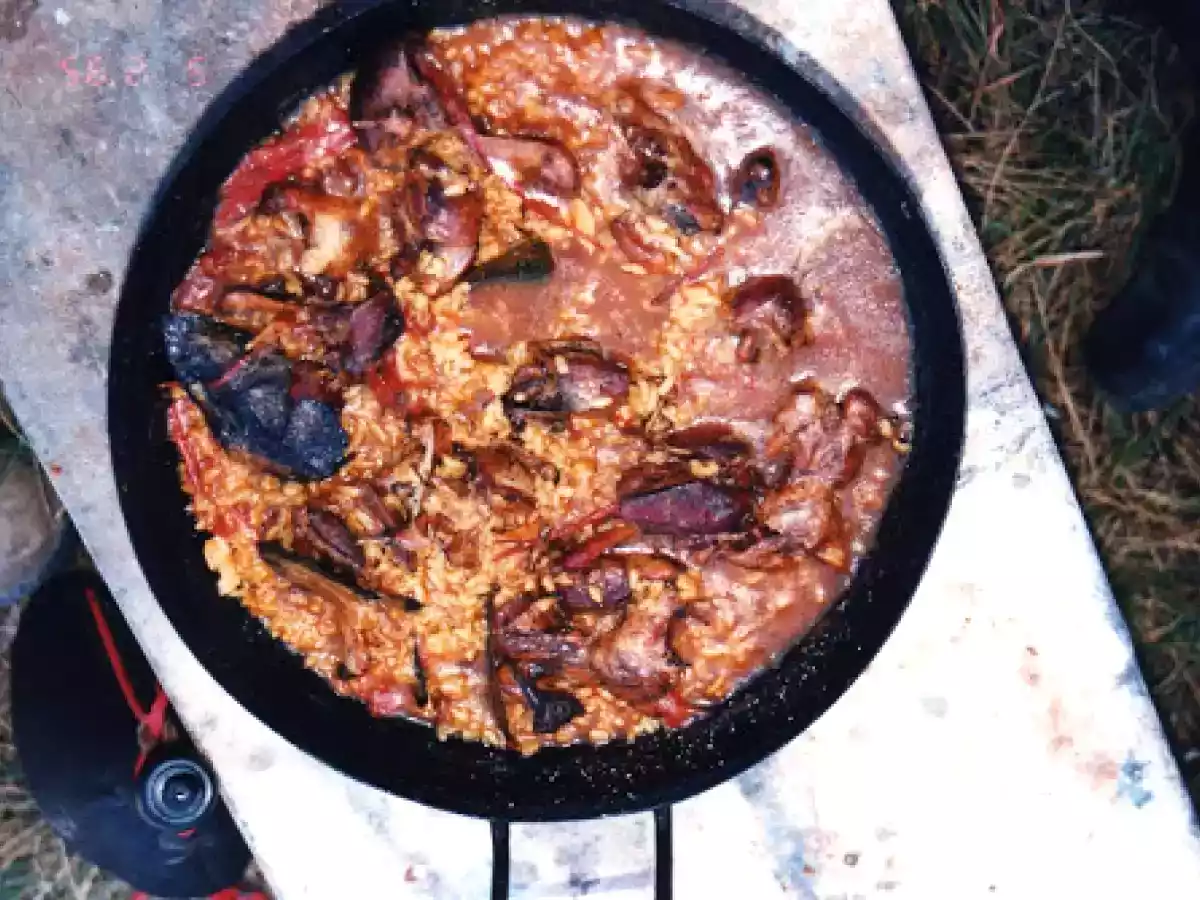 Zorzales con arroz